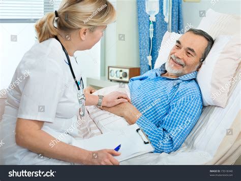 Doctor Nurse Talking Patient Hospital Stock Photo 73518340 Shutterstock