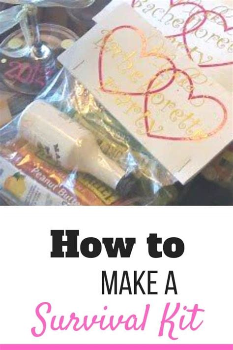 How To Make A Survival Kit Mommy Travels