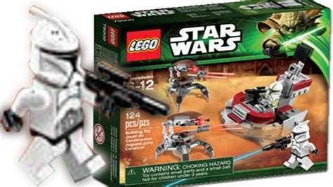 Lego Star Wars 75000 Clone Troopers Vs Droidekas Battle Pack Winter