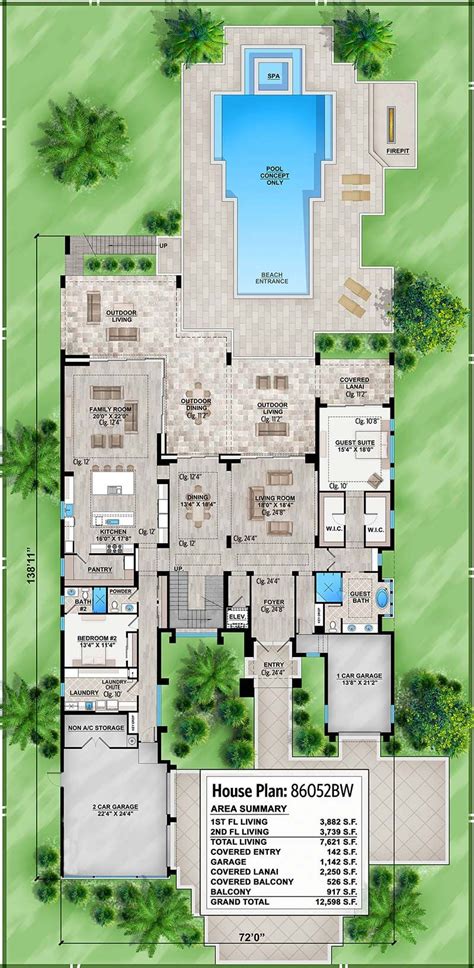 Designing A Contemporary House Floor Plan House Plans