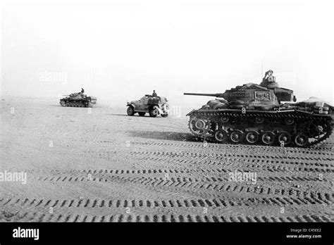 German Panzer Iii In North Africa Stock Photo Alamy