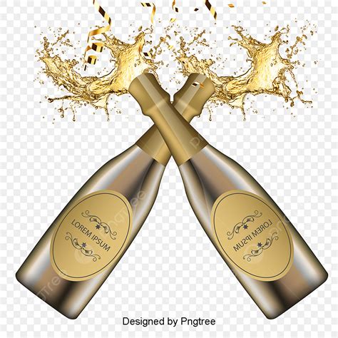 Champagne Celebration Hd Transparent Metallic Champagne Celebration