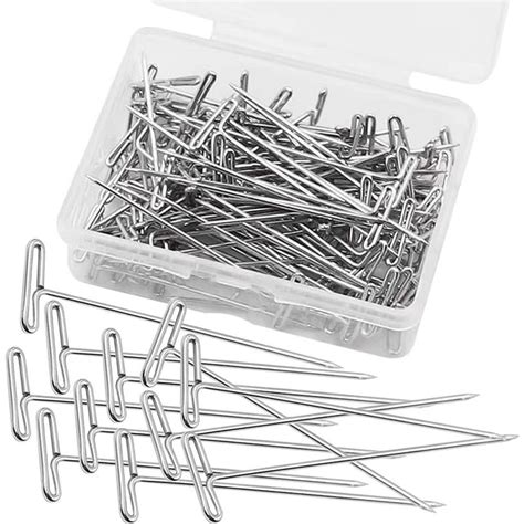 Trianu T Pins 200 Pcs T Shape Sewing Pins For Wigs And Crafts