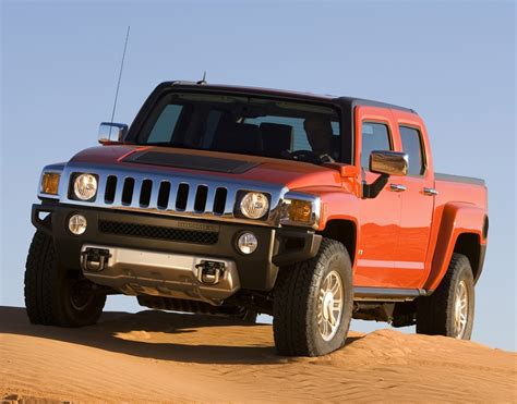 2009 Hummer H3t Pick Up Official High Res Images Carscoops