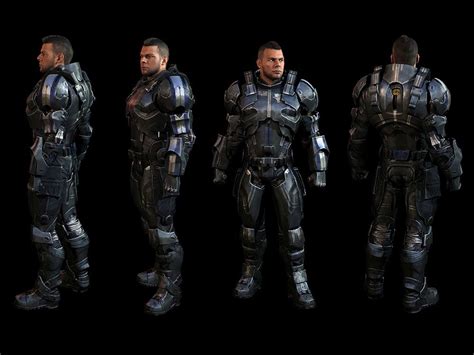 James Armor Mass Effect 3 Mass Effect Art