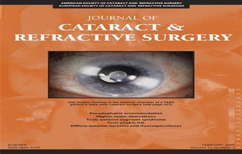 Severe Anaphylactic Reaction After Intracameral Antibiotic A Journal Of Cataract