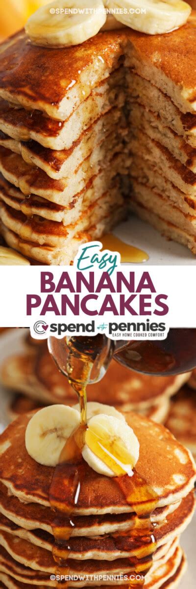 Easy Banana Pancakes Quick And Delicious Be Yourself Feel Inspired