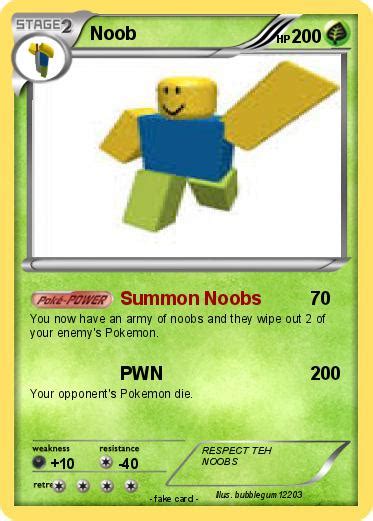 Pokémon Noob 732 732 Summon Noobs My Pokemon Card