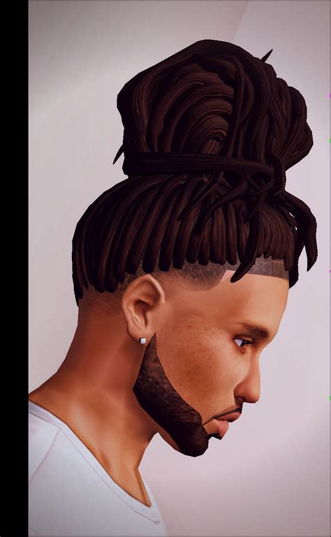 Retired — Messy Topbun Dreads Teen Adult Males Only Found Sims