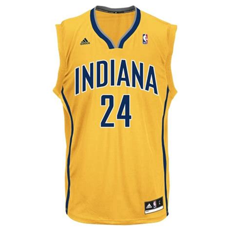 Adidas Boys Paul George Indiana Pacers Revolution 30 Jersey In Gold