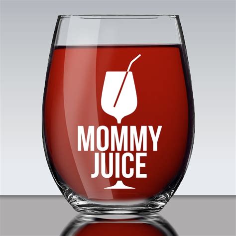 Wine Glasses With Sayings Funny Mom Ts Mom Ts Etsy