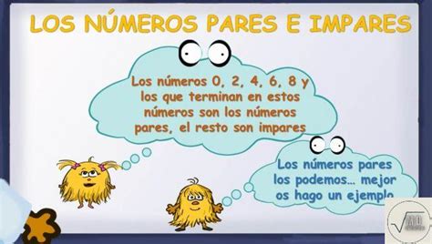 🥇 Números Pares E Impares Explicación Y Ejemplos