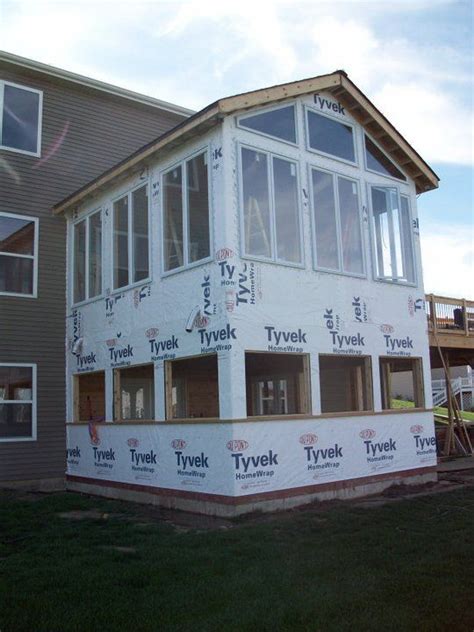 Building A 2 Story Addition Mega Style Exterior Remodel Sunroom