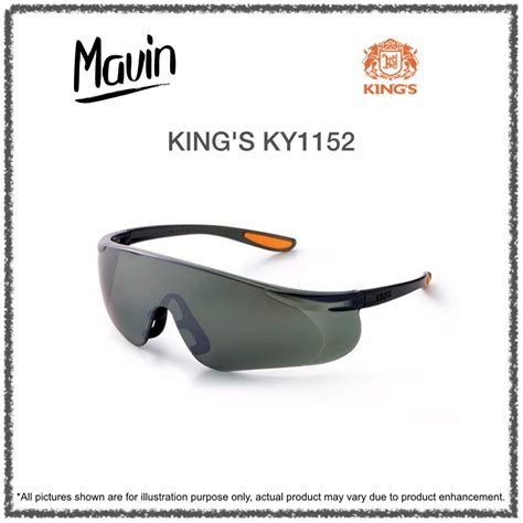 Kings Safety Goggle Eyewear Icaria Ky1152 King Safety Glasses Shopee