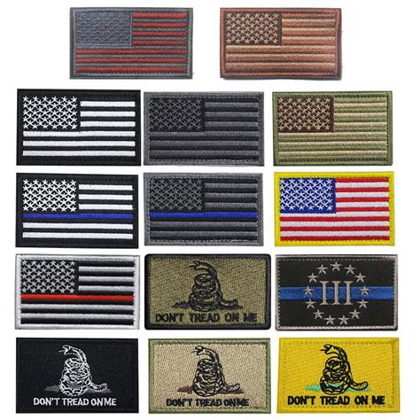 Buy Creatrill Bundle 14 Pieces Usa Patch Thin Blue Line American Us
