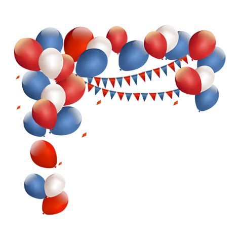 Blue Birthday Balloons Png