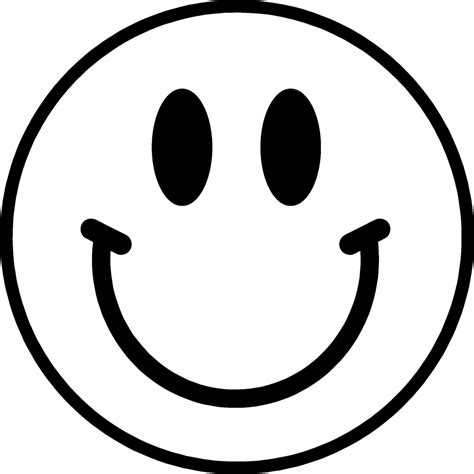 Smiley With Big Smile Black Background Clipart Best