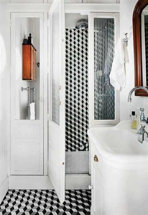 The Next Big Trend In Bathrooms Is Black And White Bathroom Floor