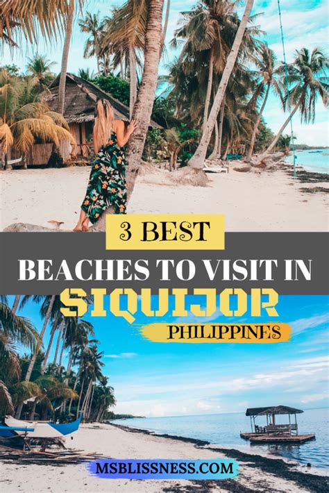 Siquijor Beaches Exploring The Mystical Island Of Siquijor Palawan Siargao Philippines Travel