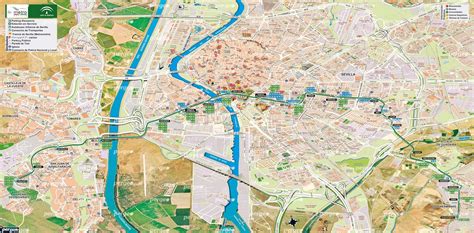 Plano Del Metro De Sevilla Infografia Infographic Map