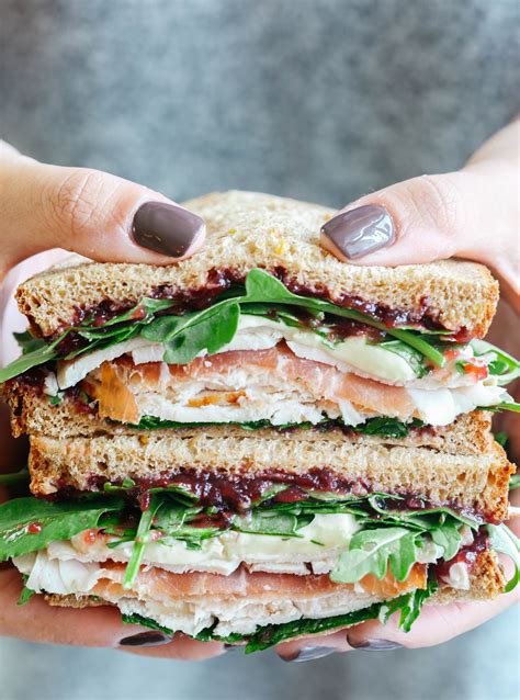 Daniel Terrell Turkey Sandwich With Cranberry Brie Prosciutto