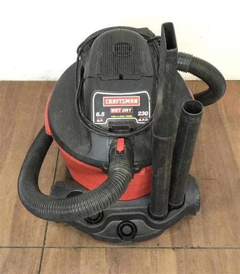 Lot Craftsman 16 Gallon 65 Hp Wet Dry Vacuum