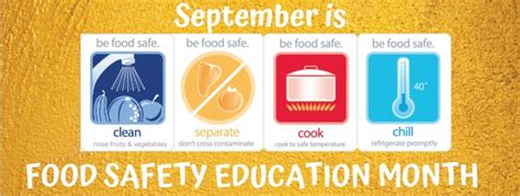 September Is Food Safety Education Month Healthcare South Pc