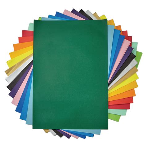G425717 Poster Paper Sheets 510 X 760mm Dark Green Pack Of 25
