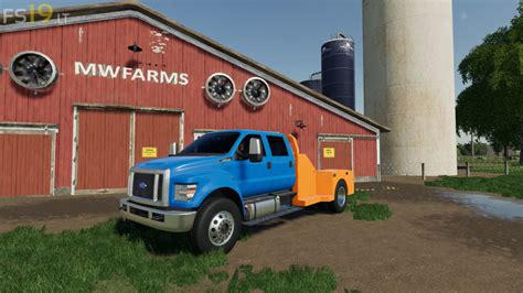 Ford F650 Hauler V 10 Fs19 Mods Farming Simulator 19 Mods