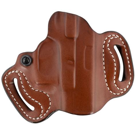 Desantis 086 Mini Slide Belt Holster Right Hand Tan For Glock Leather