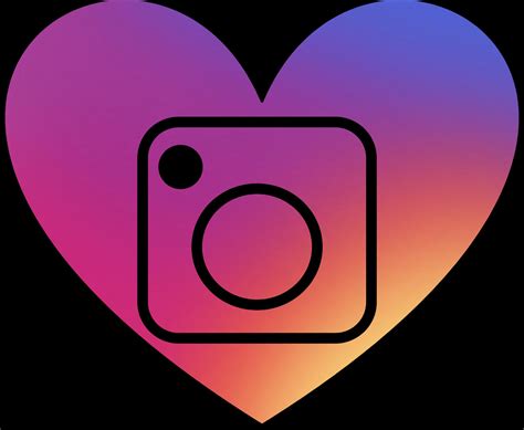 Instagram Heart Vector At Collection Of Instagram