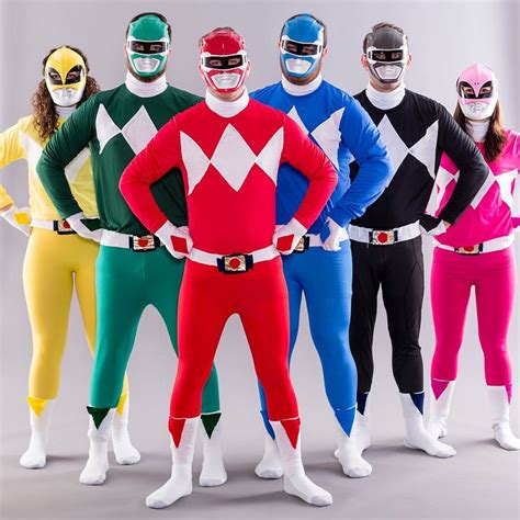 Grab Your Squad And Diy This Classic 90s Power Rangers Costume Brit Co