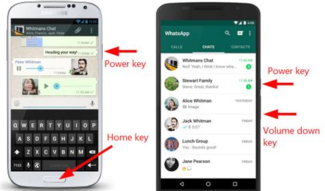 How To Make Whatsapp Screenshot On Different Platforms