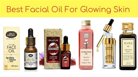 Best Facial Oil For Glowing Skin And Dry Skin Available In India With