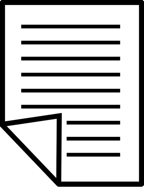 Paper Document Text Free Vector Graphic On Pixabay
