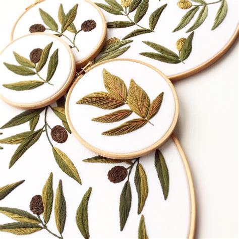 Embroidery Hoop Decor Diy Embroidery Patterns Creative Embroidery