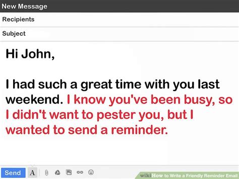 How To Write Reminder Email Scrumps