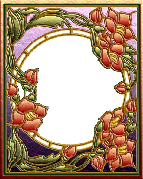 🔥 Free Download Art Nouveau Frame By Ookamikasumi 750x941 For Your