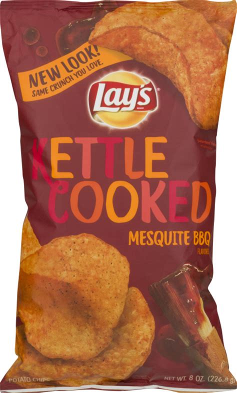 Lays Kettle Cooked Potato Chips Mesquite Bbq Lays28400372183