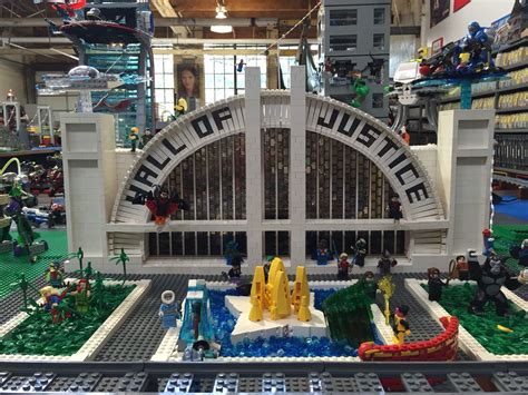 Lego Justice League Hall Of Justice