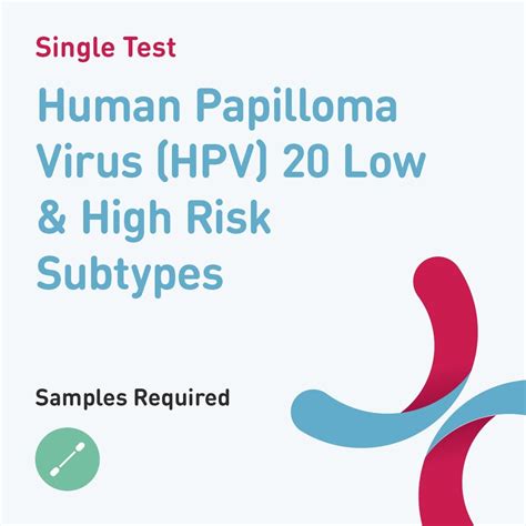 Medical Diagnosis Human Papilloma Virus HPV 20 Low High Risk Subtypes