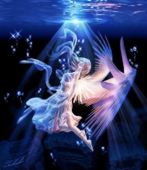 Water Angel Anjos Imagens Maravilhosas Fadas