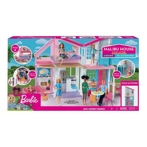 Casa barbie malibu + fiat 500. Barbie Casa Malibu | Loja da Criança