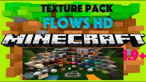 Como Descargar Instalar Texture Pack Flows Hd Para Minecraft 19