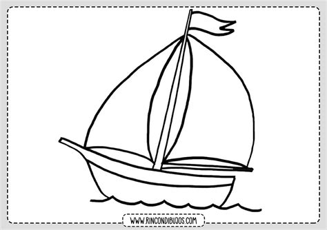 Dibujos De Barcos Veleros Dibujo Para Colorear Barco A Vela Dibujos