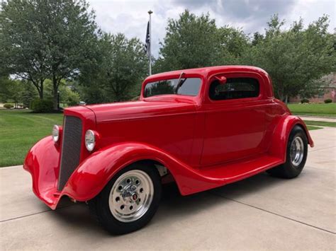 1934 Chevy 3 Window Coupe Pro Street Streetrod Drive Anywhere Loaded