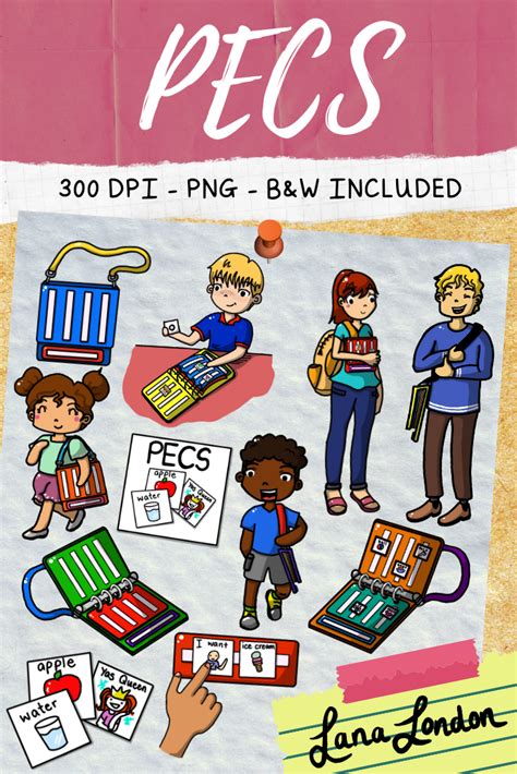 Pecs Book Clip Art Aac Pecs Book Book Clip Art Clip Art