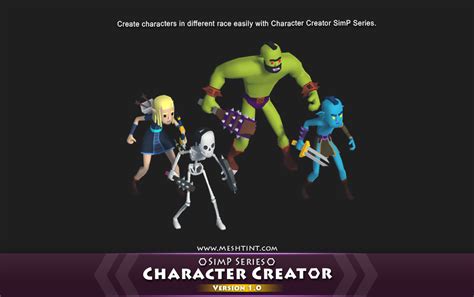 Character Creator Simp Series Customize Stylized Characters Now