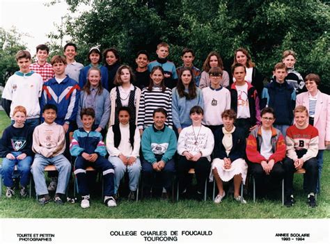 Photo De Classe 6eme De 1994 Collège Charles De Foucauld Copains Davant
