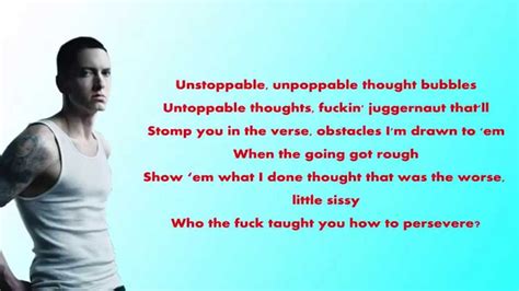 Eminem Phenomenal Lyrics Video Hd Youtube